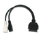 OBD-Ii 16P F to Audio 2P Cable