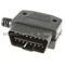OBD2 16P M R/A Connector