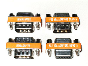 Mini IBM VGA Adaptors
