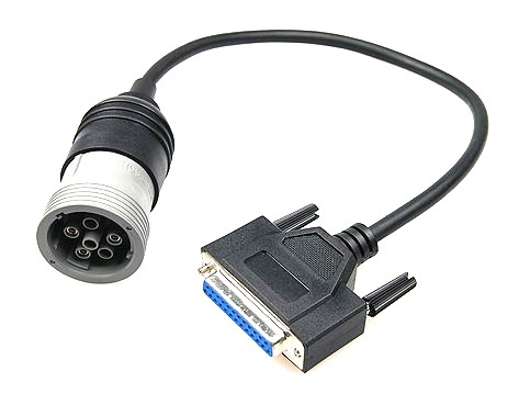 Deutsch 6p M to DB 25P F CABLE (XK143008)