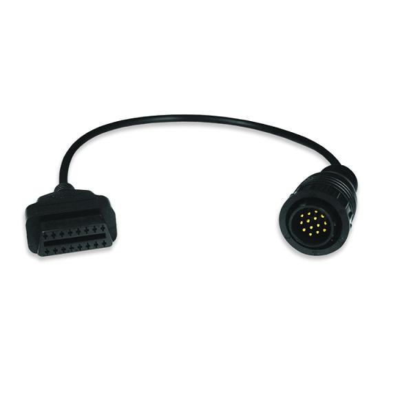 Benz 14P to OBD-16P F Cable