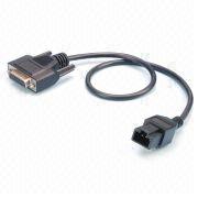 3 Pins To D-SUB 15p Female Connector for Honda (OBD-II 16)