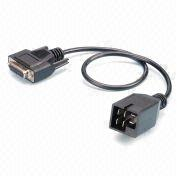Chrysler 6-Pin To D-SUB 15P Female Connector (OBD-II 16)